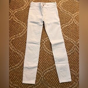 Girls Abercrombie kids size slim 13/14 White Jeans
